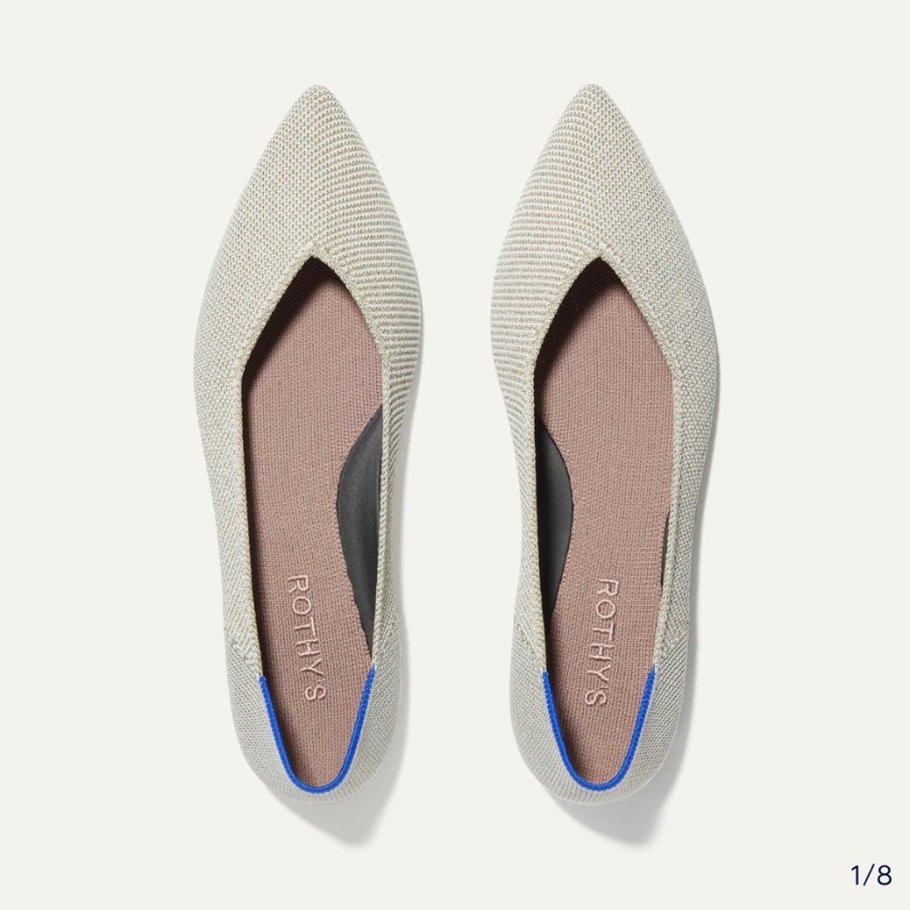 Rothy’s The Point - Diamond Twill Size 6.5